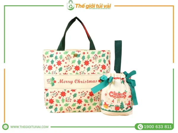 Túi vải đựng quà noel gallery