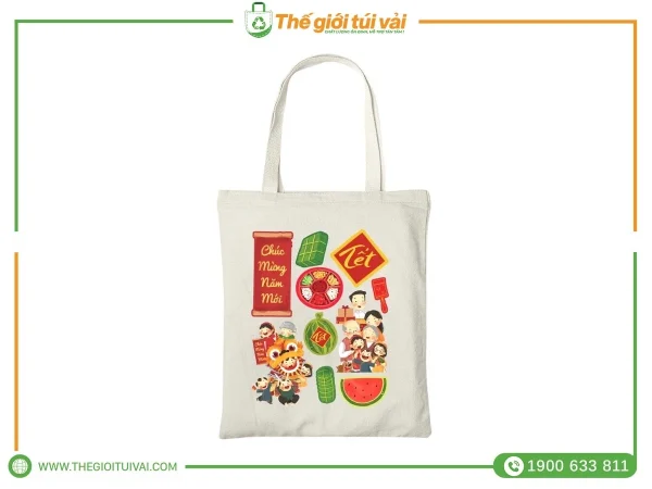Túi vải đựng quà tết gallery