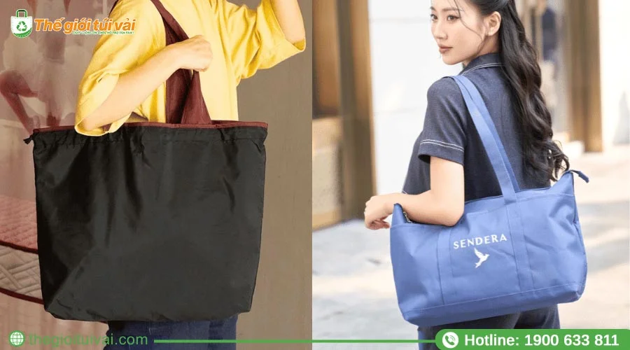 Túi đựng quà chất liệu vải dù độ bền cao, chống thấm nước Túi đựng quà chất liệu vải dù độ bền cao, chống thấm nước