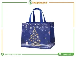Túi vải đựng quà