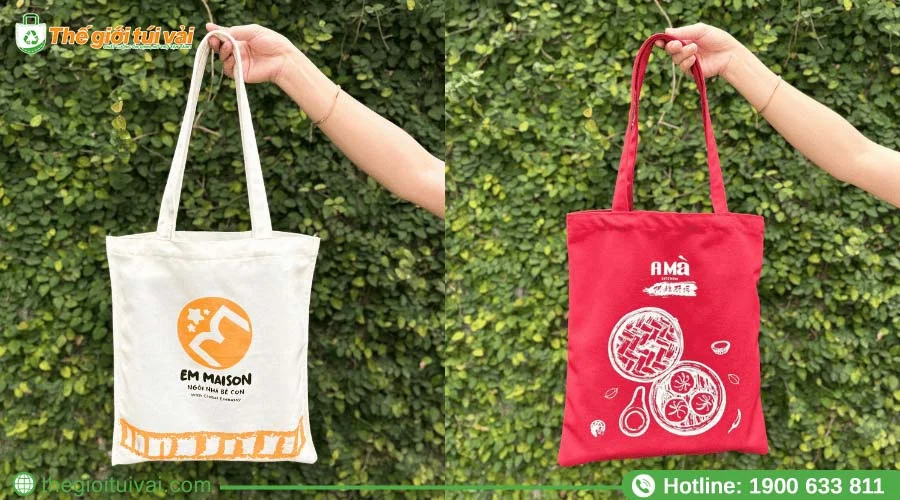 Túi vải đựng tài liệu chất liệu vải canvas