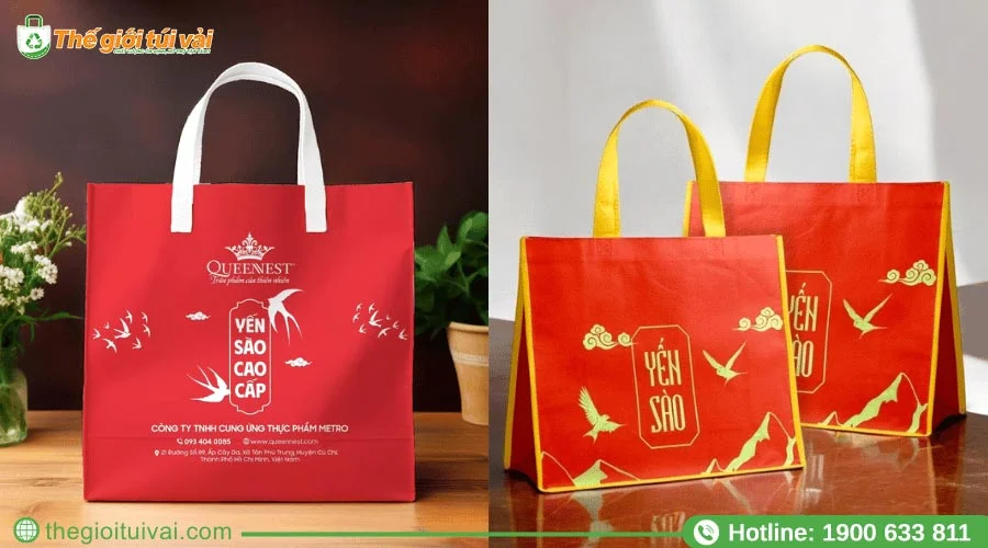 Túi vải đựng yến sào - sự lựa chọn lý tưởng cho các cửa hàng, nhà sản xuất Túi vải đựng yến sào - sự lựa chọn lý tưởng cho các cửa hàng, nhà sản xuất