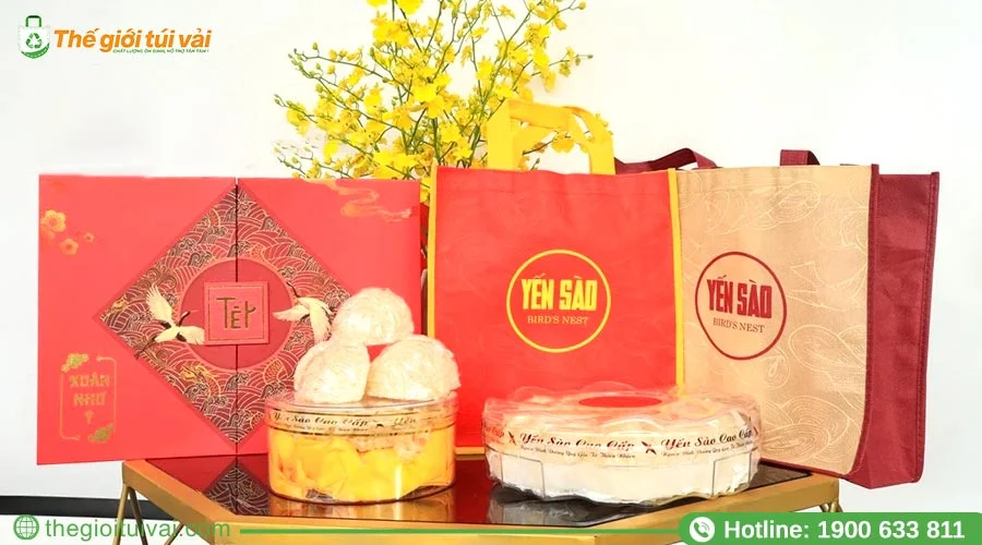 Kích thước thông dụng của túi vải đựng yến sào Kích thước thông dụng của túi vải đựng yến sào