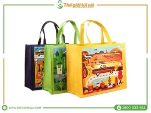 Túi vải không dệt cán màng