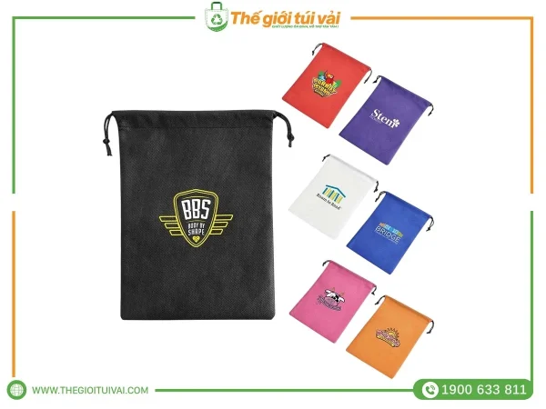 Túi vải không dệt dây rút gallery