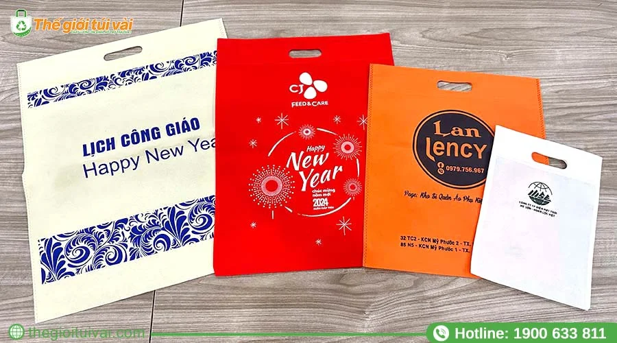 Kích thước thông dụng của túi vải không dệt đục lỗ xoài Kích thước thông dụng của túi vải không dệt đục lỗ xoài
