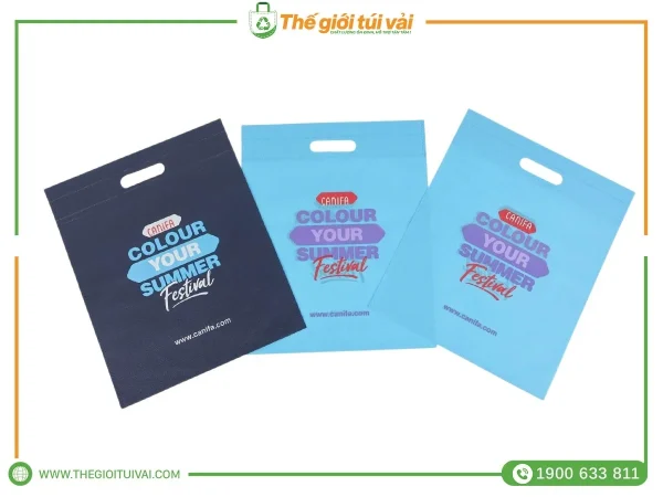 Túi vải không dệt đục lỗ xoài gallery