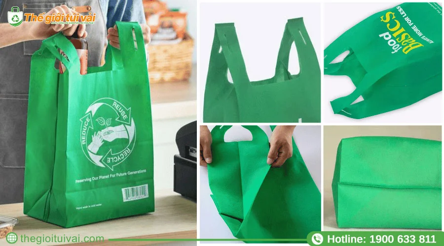 Mẫu túi vải ép nhiệt dạng T-shirt Mẫu túi vải ép nhiệt dạng T-shirt