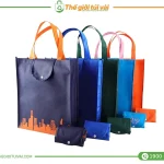 Túi vải không dệt gấp gọn gallery