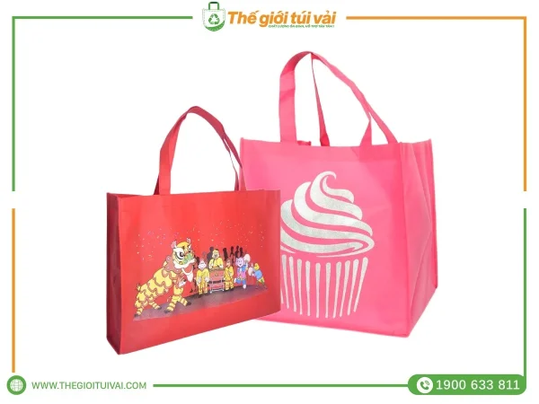 Túi vải không dệt hình hộp gallery