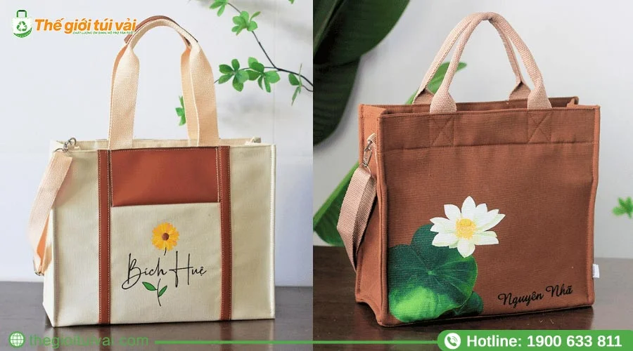 Túi phật giáo chất liệu vải canvas Túi phật giáo chất liệu vải canvas