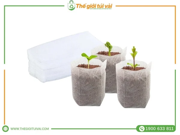 Túi vải trồng cây gallery
