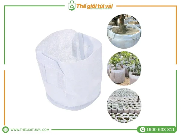 Túi vải trồng cây gallery