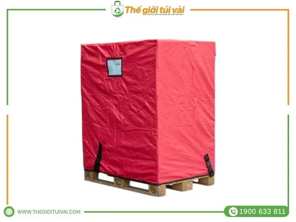 Túi vải trùm pallet gallery