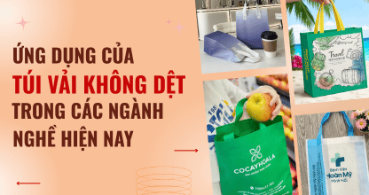 Ứng Dụng Của Túi Vải Không Dệt Trong Các Ngành Nghề Hiện Nay thumbnail