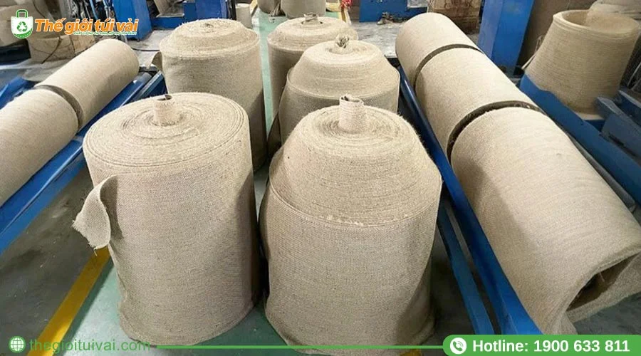 Kích thước cuộn vải đay được sản xuất Kích thước cuộn vải đay được sản xuất
