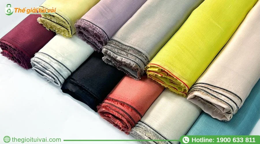 Các màu sắc vải linen (vải lanh) Các màu sắc vải linen (vải lanh)