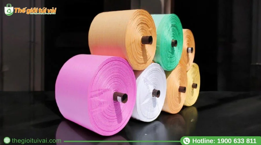 Kích thước thông dụng của cuộn vải PP dệt Kích thước thông dụng của cuộn vải PP dệt