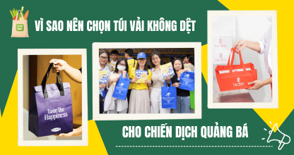 Vì Sao Nên Chọn Túi Vải Không Dệt Cho Chiến Dịch Quảng Bá thumbnail