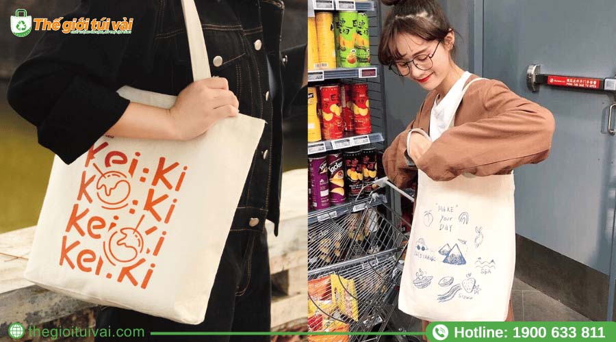Giới trẻ sử dụng túi canvas trong bối cảnh sống xanh Giới trẻ sử dụng túi canvas trong bối cảnh sống xanh