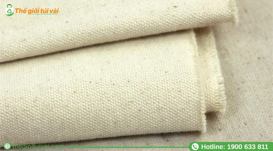 Chất liệu vải canvas cotton tạo nên ví canvas Chất liệu vải canvas cotton tạo nên ví canvas