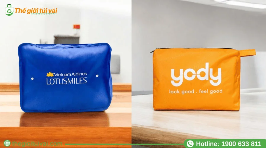 Ví vải dù in ấn logo thương hiệu rõ nét Ví vải dù in ấn logo thương hiệu rõ nét