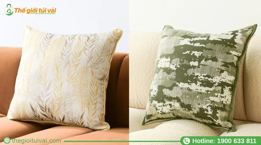 Kích thước thông dụng của vỏ gối