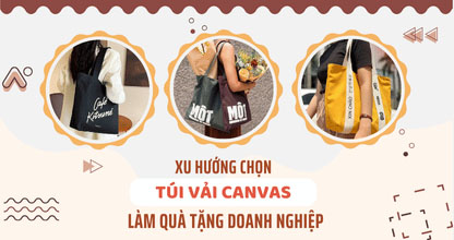 Xu Hướng Chọn Túi Vải Canvas Làm Quà Tặng Doanh Nghiệp thumbnail
