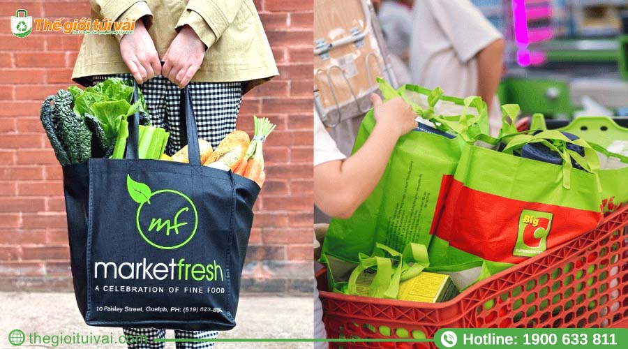 Bộ sưu tập các mẫu túi siêu thị có in logo thương hiệu Bộ sưu tập các mẫu túi siêu thị có in logo thương hiệu