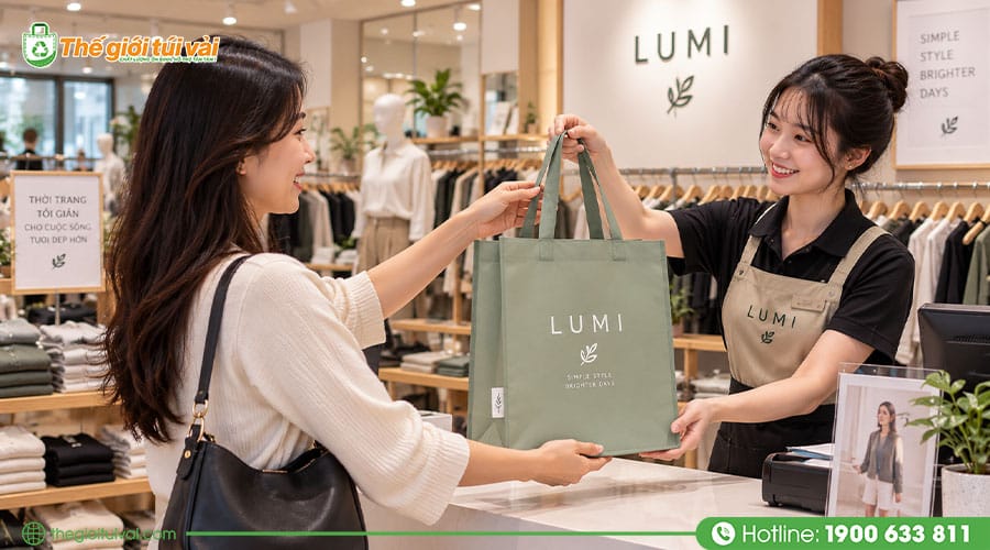 Túi vải không dệt xu hướng ứng dụng làm bao bì sản phẩm
